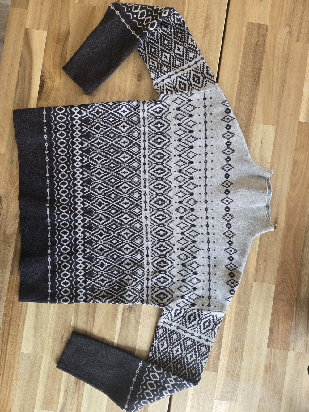Joie Fair Isle Mock Neck sweater - Picture 4 of 7